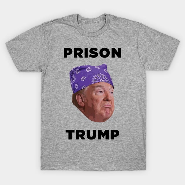 Prison Trump T-Shirt by fullgrownham